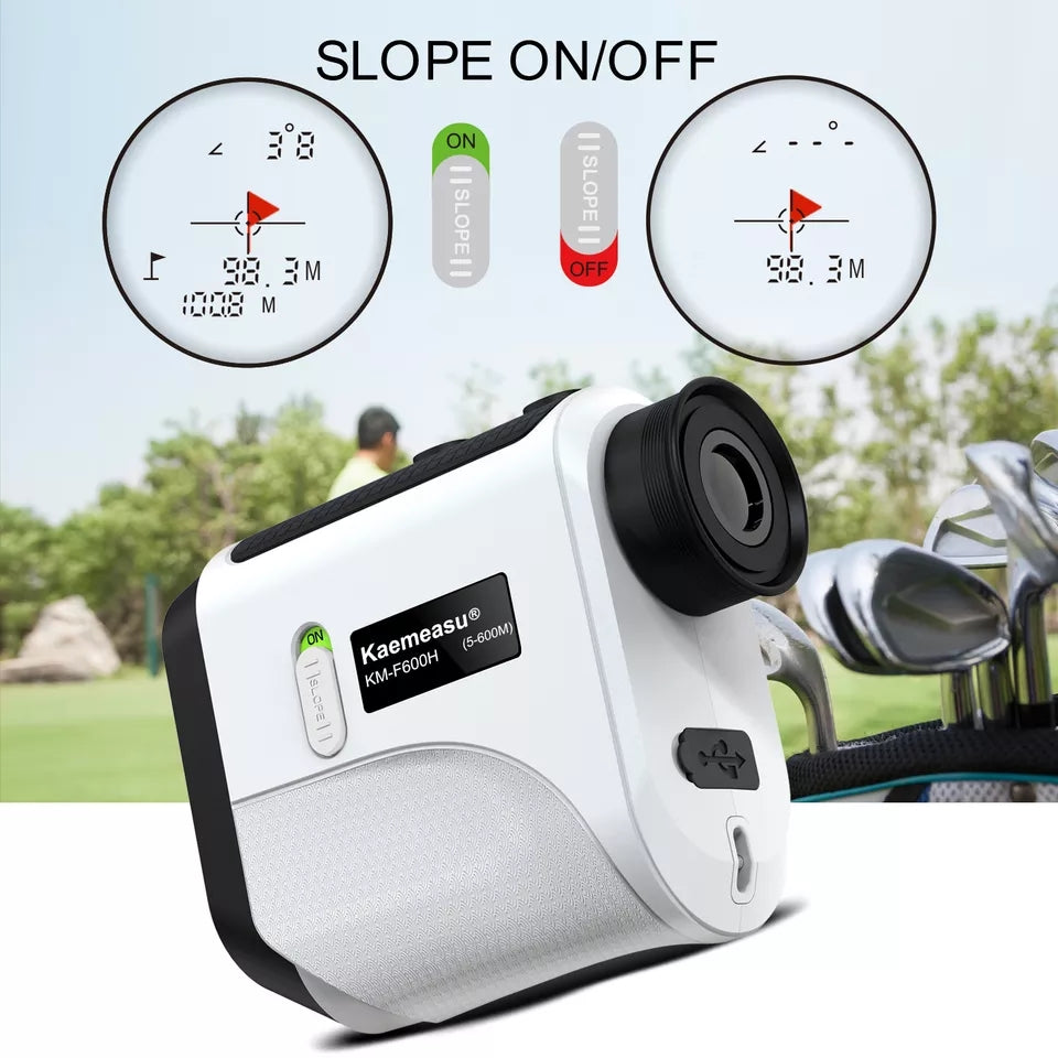 Golf Rangefinder 6.5X Laser Range Finder 450 Yards