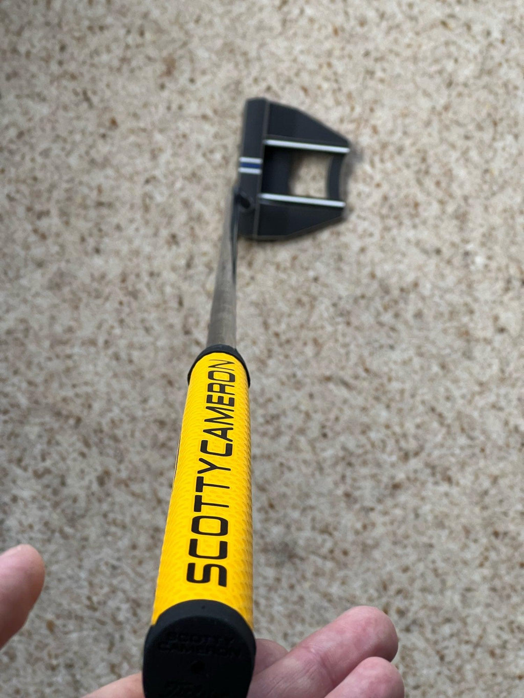 Scotty Cameron Golf Matador Putter Grip Midsize Yellow For Sale