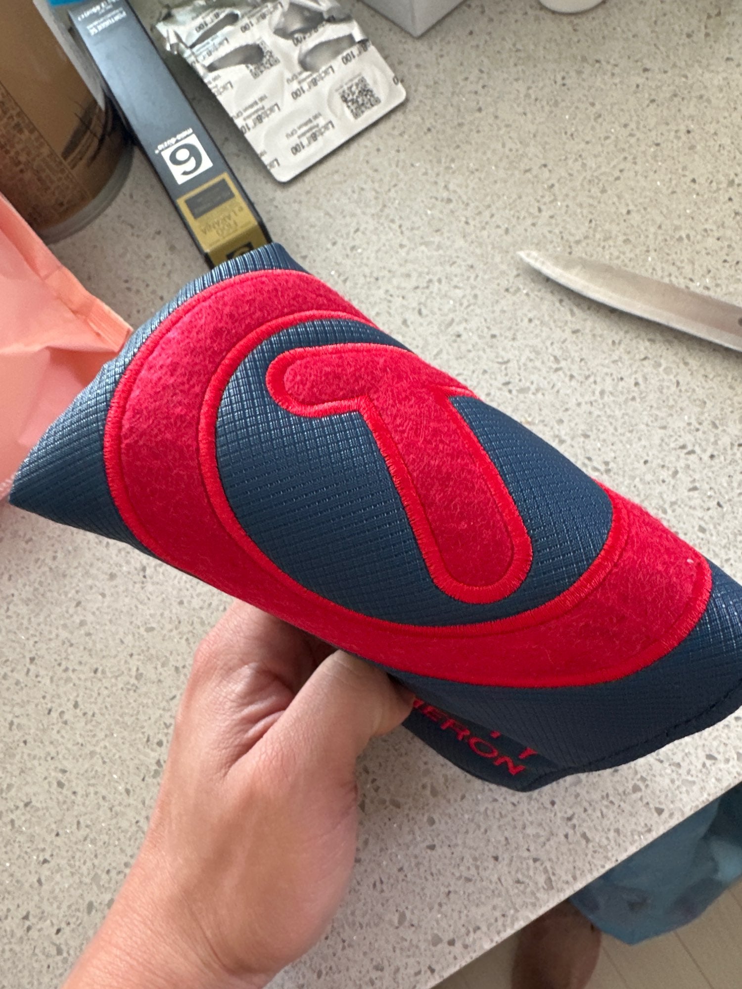 Scotty Cameron Tour Only Industrial Circle T Blade Putters Headcover - Mid Mallet