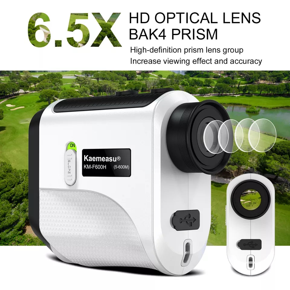 Golf Rangefinder 6.5X Laser Range Finder 450 Yards