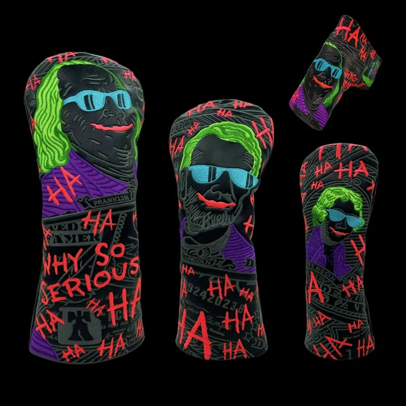 Swag Golf "Midnight Defaced Franklin" Blade Headcover