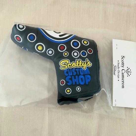 Scotty Cameron HEADCOVER  CUSTOM SHOP CHARCOAL BLUE JACKPOT JOHNNY