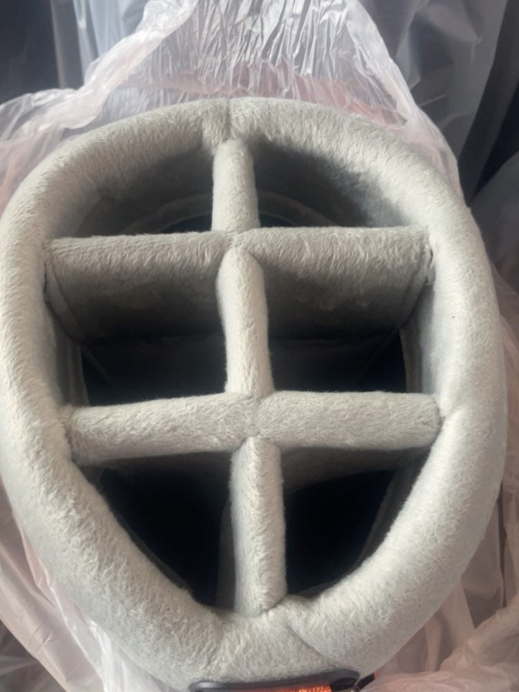 Scotty Cameron Circle T Milled Putters Staff Cart Bag Orange Gray 6 Way Dividers