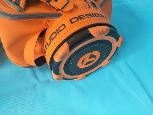 Scotty Cameron Circle T Milled Putters Staff Cart Bag Orange Gray 6 Way Dividers