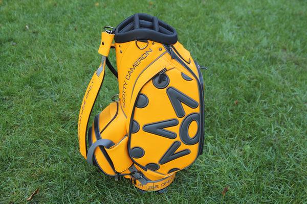 Scotty Cameron 7 Point Crown Staff Bag- Tour Bus Yellow