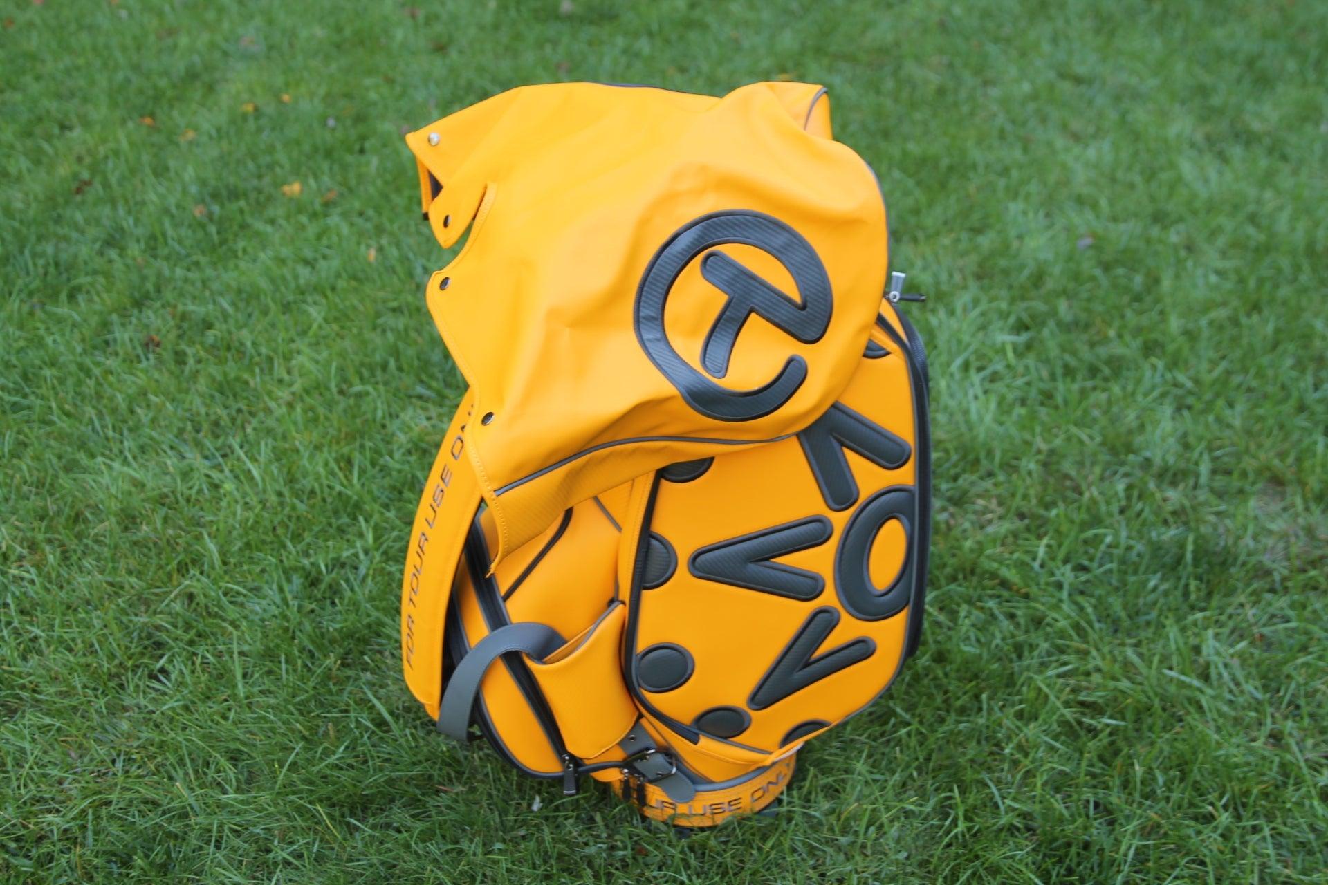 Scotty Cameron 7 Point Crown Staff Bag- Tour Bus Yellow