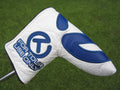 Scotty Cameron Tour Only White & Navy Blue “Tour Rat” Industrial Circle T Headcover