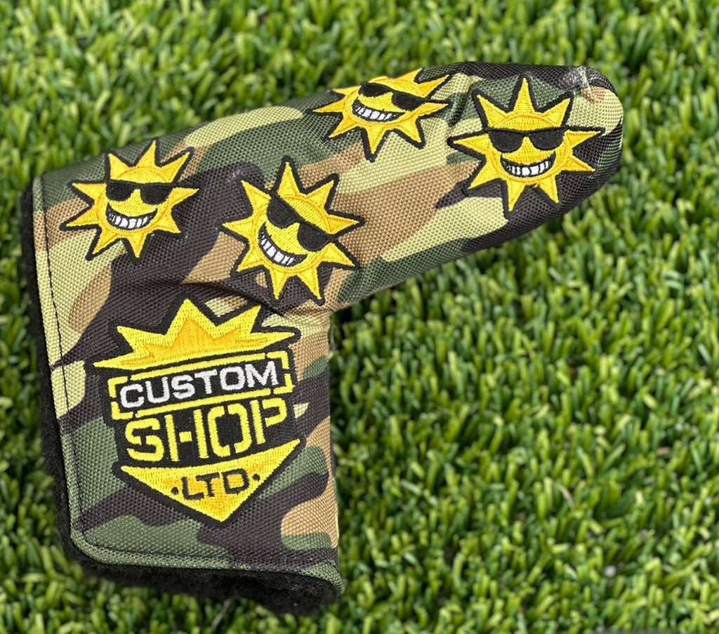 Scotty Cameron Limited Release Camo Sunshine Custom Shop Blade Headcover