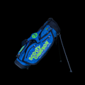 SCOTTY CAMERON TOUR ONLY 2018 DOG WAVE BLUE/LIME STAND BAG