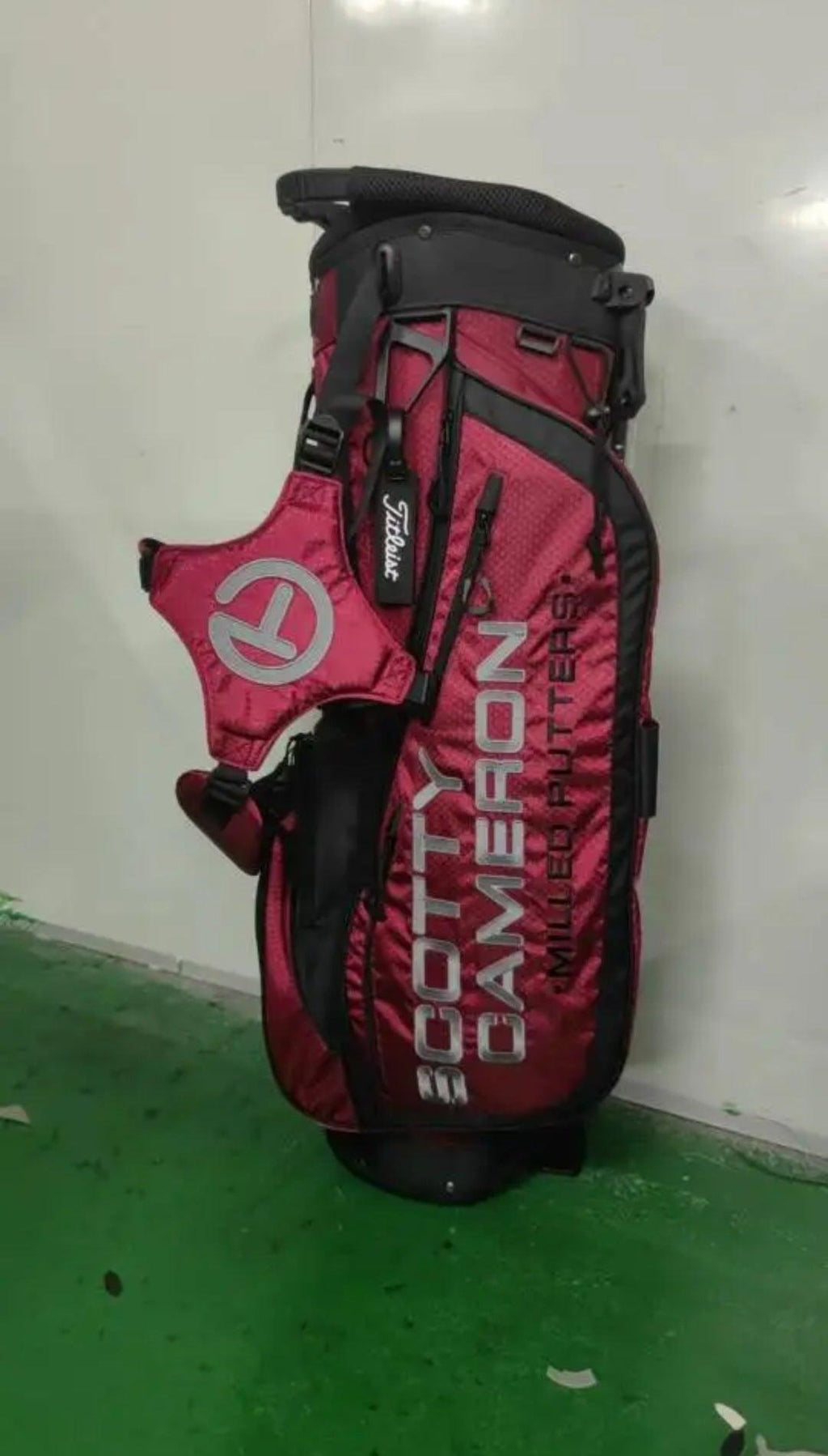 Scotty Cameron Stand Bag - Pathfinder - Mainstay - Garnet Red - 2023 US Open