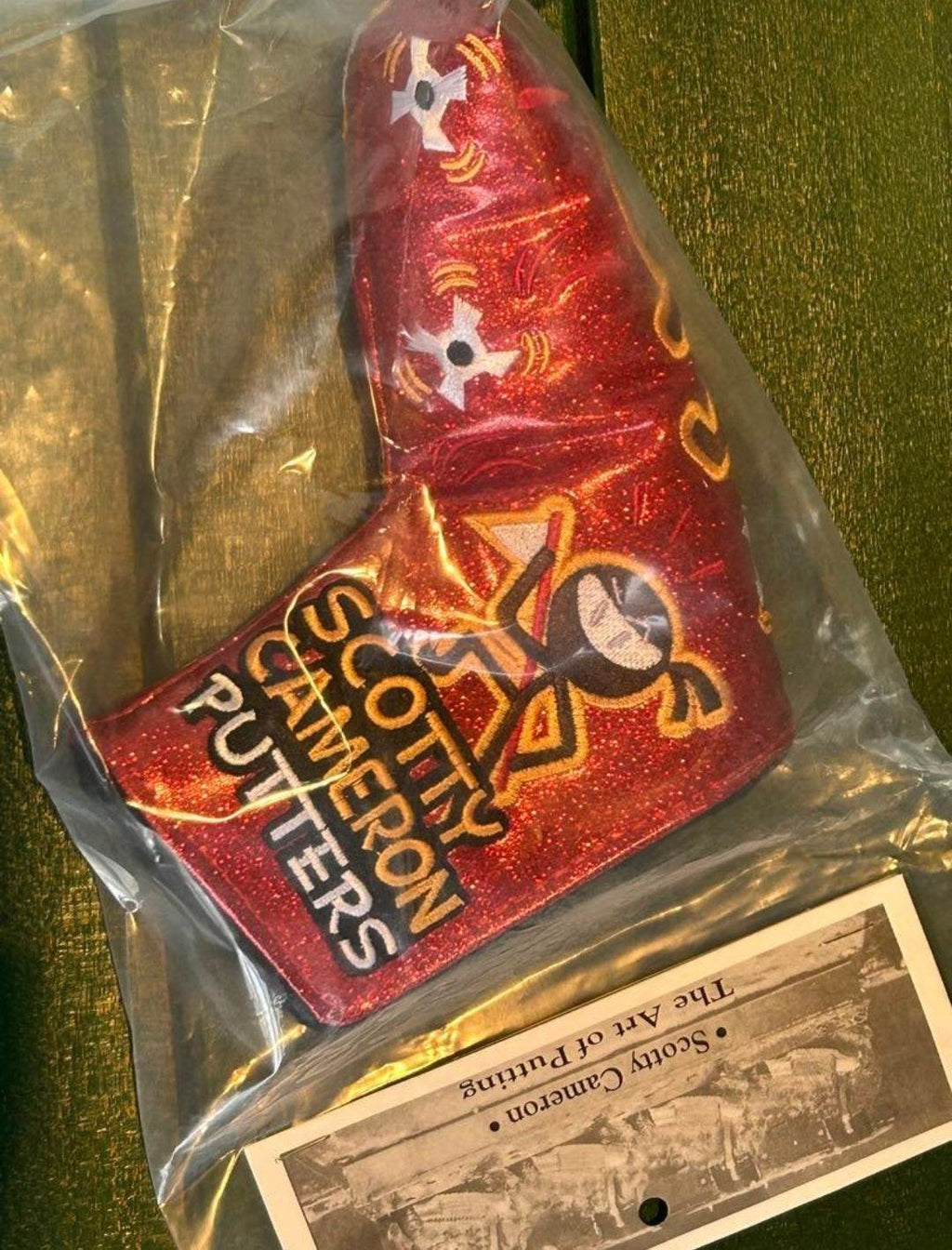 Scotty Cameron Headcover 2018 Wasabi Standard Red