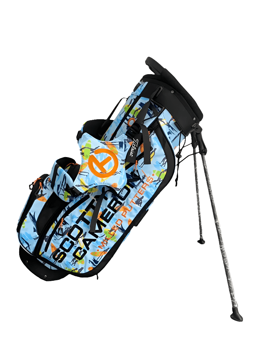 Scotty Cameron 2022 Masters Blue Surfer Pathfinder Circle T Carry Stand Bag
