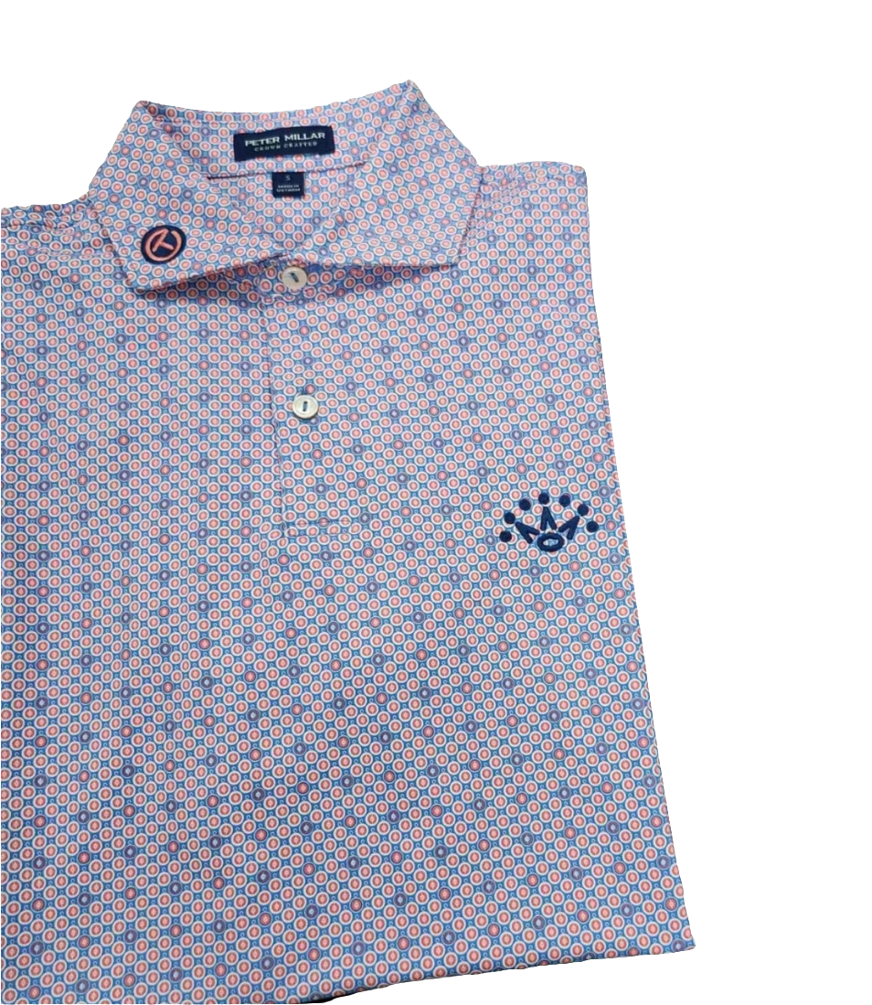 Scotty Cameron /Peter Millar] POLO SEVEN POINTS STRIPE