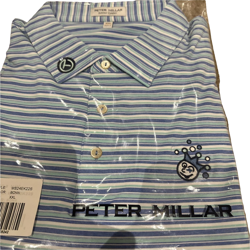 Scotty Cameron Jackpot Johnny Oakland Performance Polo Bonnet Blue