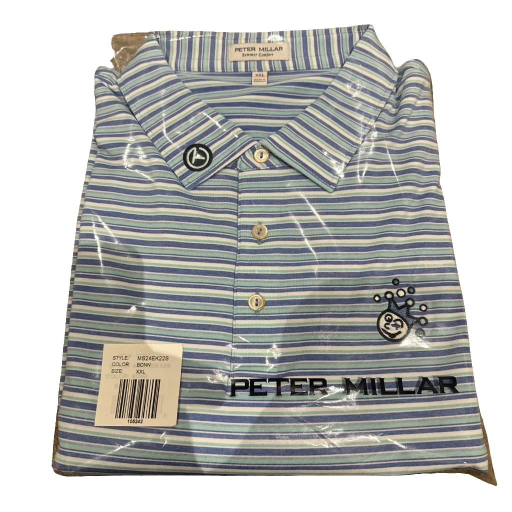 Scotty Cameron Jackpot Johnny Oakland Performance Polo Bonnet Blue