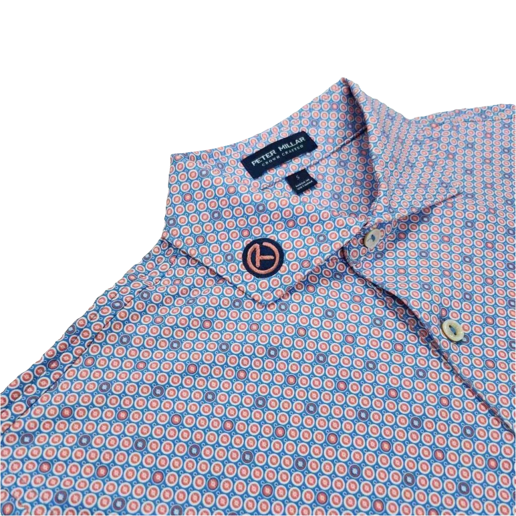 Scotty Cameron /Peter Millar] POLO SEVEN POINTS STRIPE