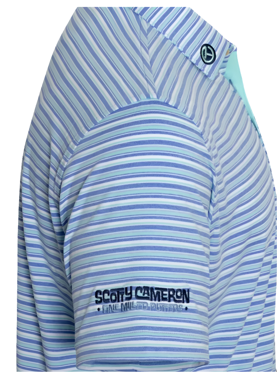 Scotty Cameron Jackpot Johnny Oakland Performance Polo Bonnet Blue