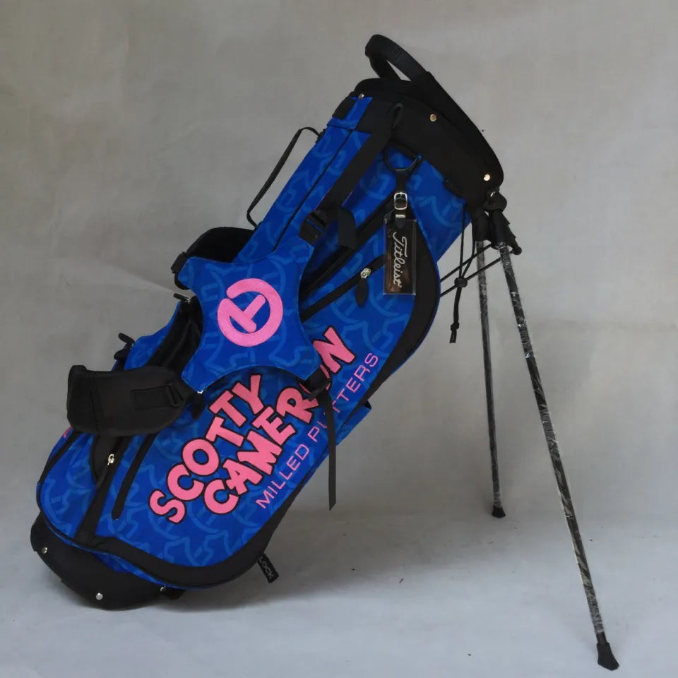 Scotty Cameron's Wave Dog Pink (small quantity) Circle T stand bag