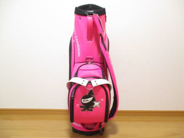 SCOTTY CAMERON Ninja Circle T Caddy Bag Pink 9.5