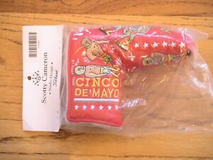 2017 Scotty Cameron Titleist Cinco de Mayo Masked Scrapper Putter cover PGA