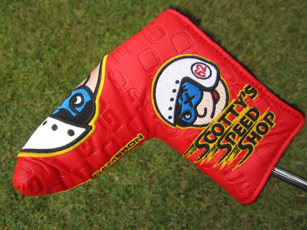 Scotty Cameron Limited Release Custom Shop Red “Johnny Racer” Speed Shop Headcover
