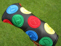 Scotty Cameron Tour Only Black Dancing Rainbow Circle T Blade Headcover