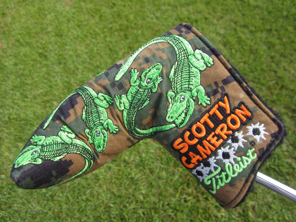 Scotty Cameron 2012 PGA Championship Kiawah Island “Gator Major” Headcover