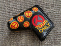 Scotty Cameron Tour Only Black Red & Yellow Dancing Circle T’s Mid Mallet Headcover