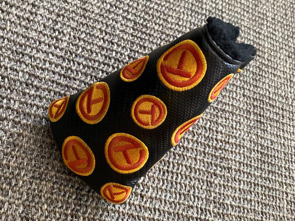 Scotty Cameron Tour Only Black Red & Yellow Dancing Circle T’s Mid Mallet Headcover