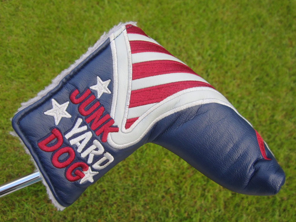 Scotty Cameron Limited Edition Custom Shop “USA” Junk Yard Dog Blade Headcover