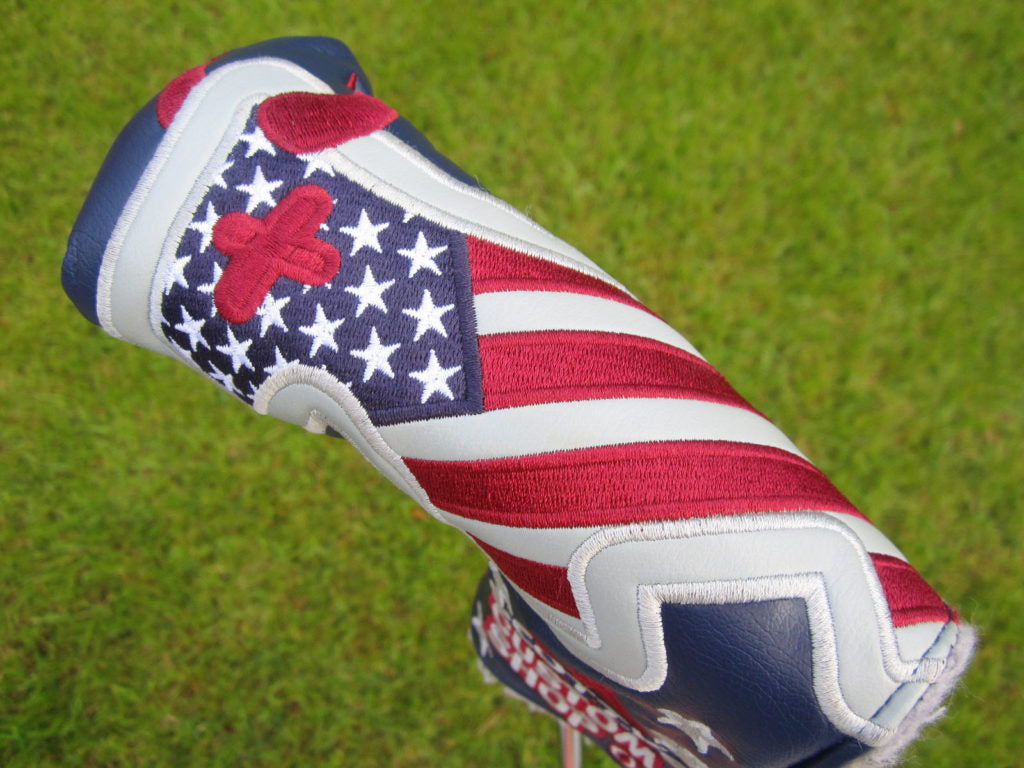 Scotty Cameron Limited Edition Custom Shop “USA” Junk Yard Dog Blade Headcover